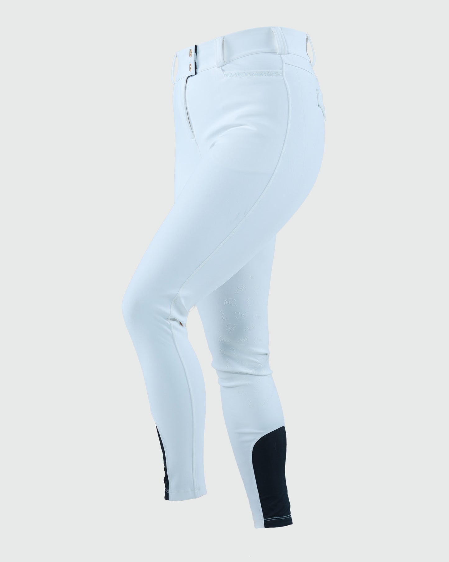 EILA Signature Breeches - White Fullgrip