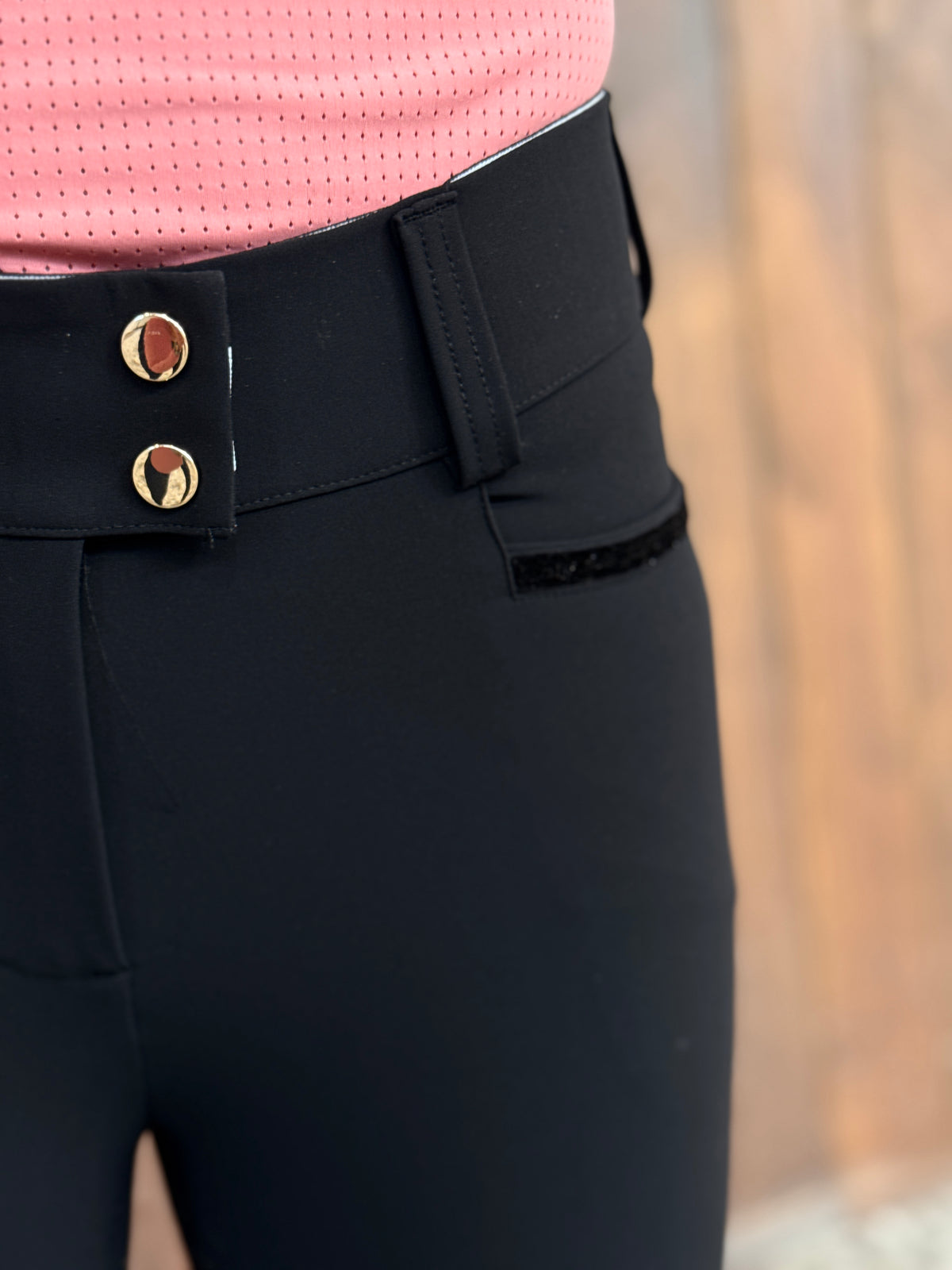 EILA Signature Breeches - Coal Fullgrip
