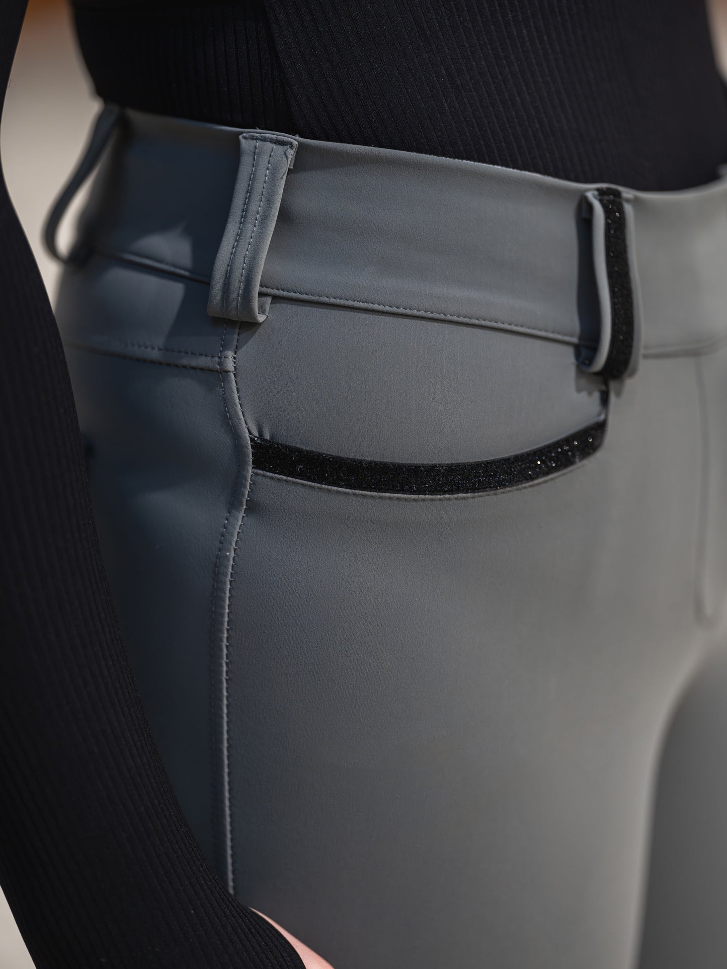 EILA Signature Breeches - Charcoal